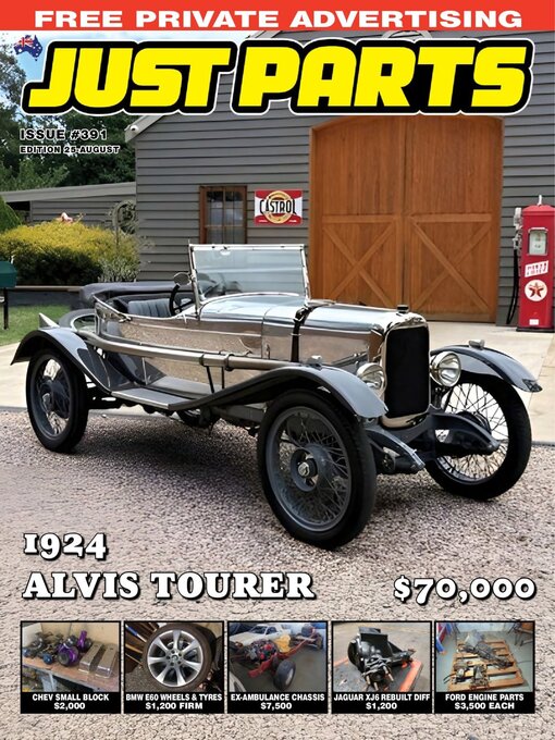 Title details for Just Parts by JUST AUTO Classifieds Pty Ltd - Available